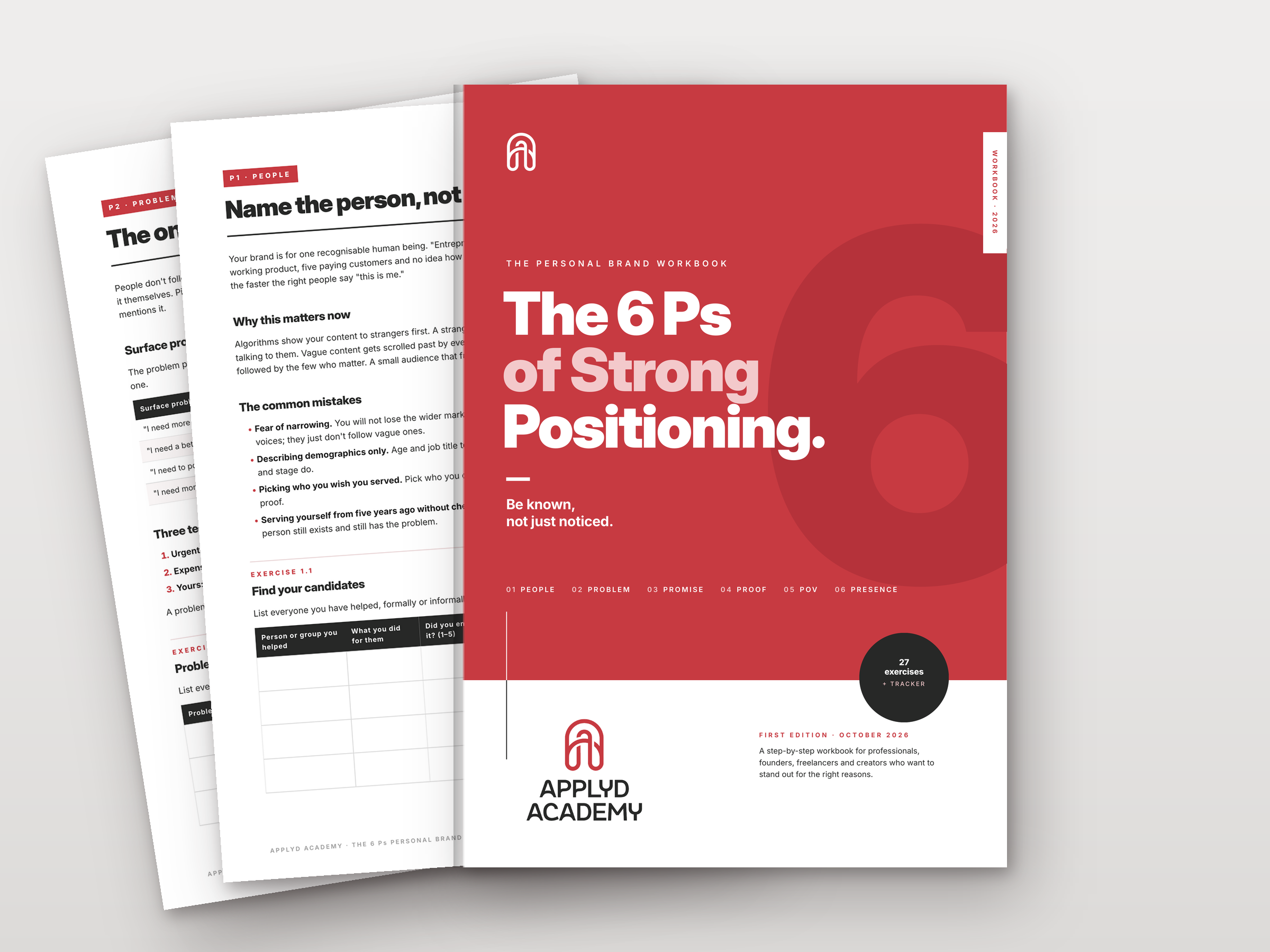 The 6 Ps Personal Brand Workbook